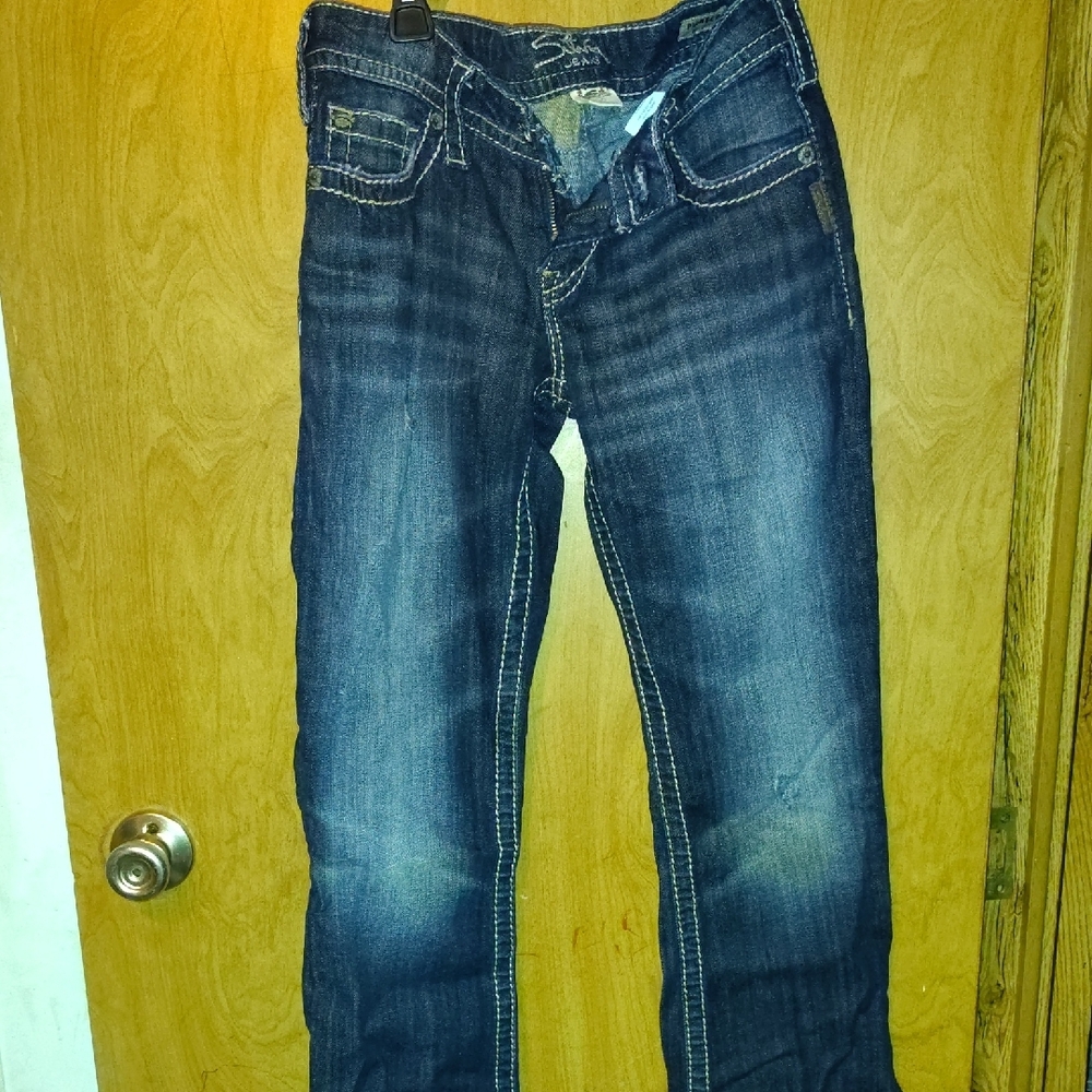 Silver Jeans Dark Blue Denim Jeans